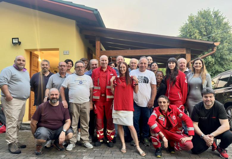 La CRI di Loiano ha festeggiato la volontaria neolaureata Selena Naldi