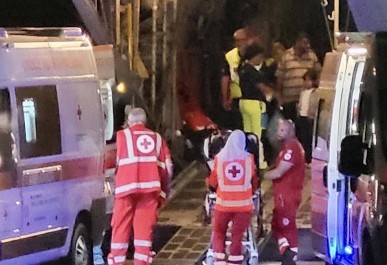 Anche la CRI di Loiano all'arrivo di pazienti da Gaza