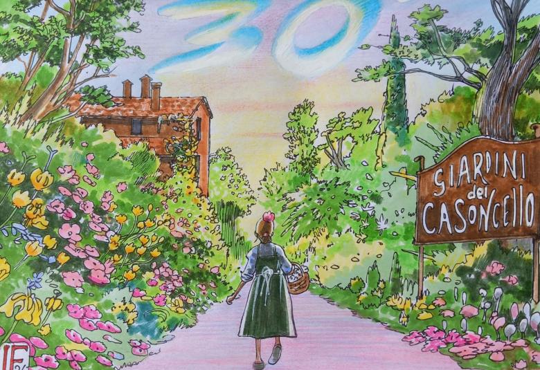 I ‘Giardini del Casoncello’ compiono 30 anni