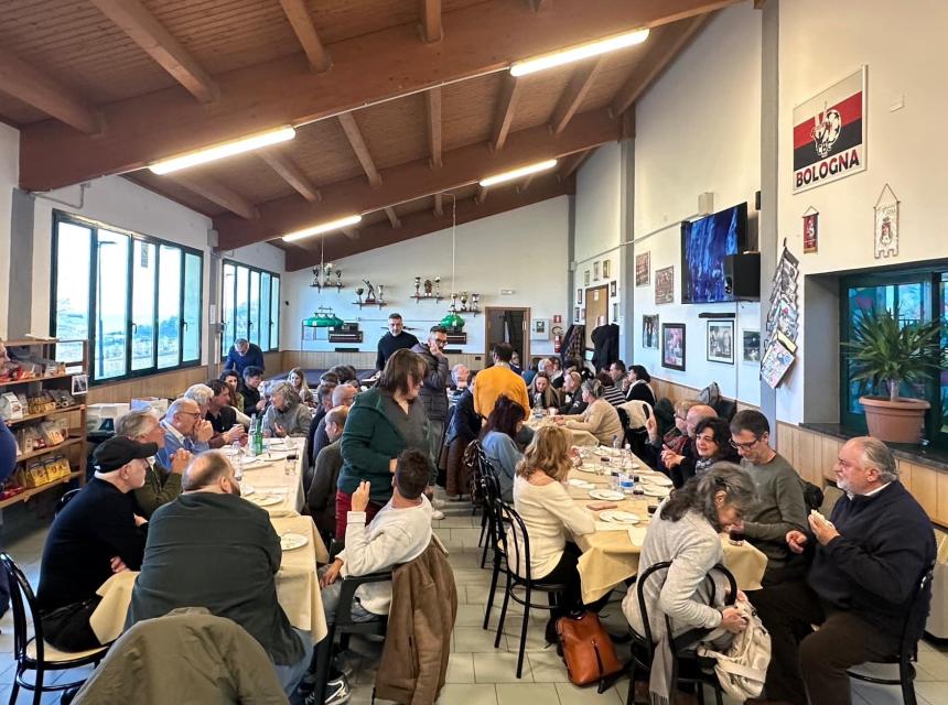 Gli ex allievi dell'IPAA NOE' si sono incontrati in Bocciofila