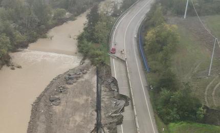 Fondovalle, ormai sistemato il dissesto vicino al Ponte delle Oche
