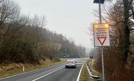 Fondovalle, insegne luminose all’incrocio Loiano-Monzuno