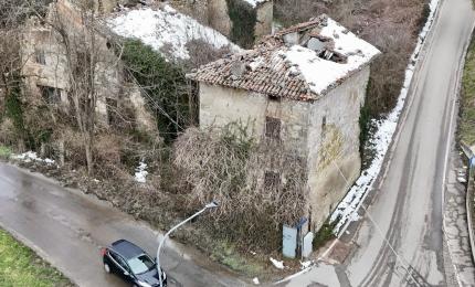 Pericolo di crollo del vecchio edificio della Guarda