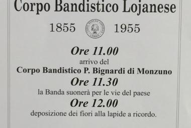 Celebrazioni Giornata dell’ Unità Nazionale e del 169° anniversario del Corpo Bandistico Loianese