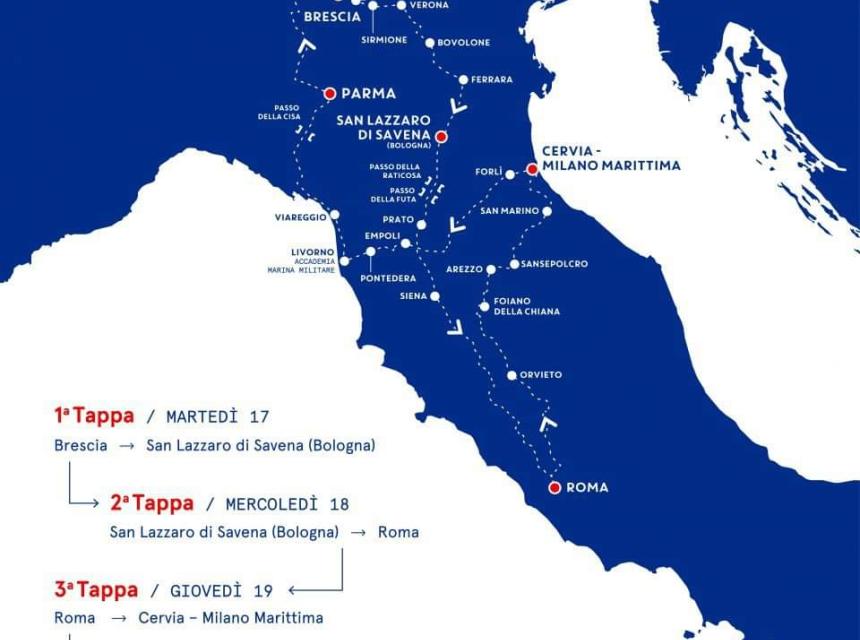 1000 MIGLIA, anche l'edizione del 2025 passerà da Loiano
